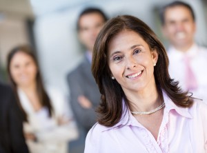 Business woman at the office